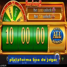 plataforma boa de jogar